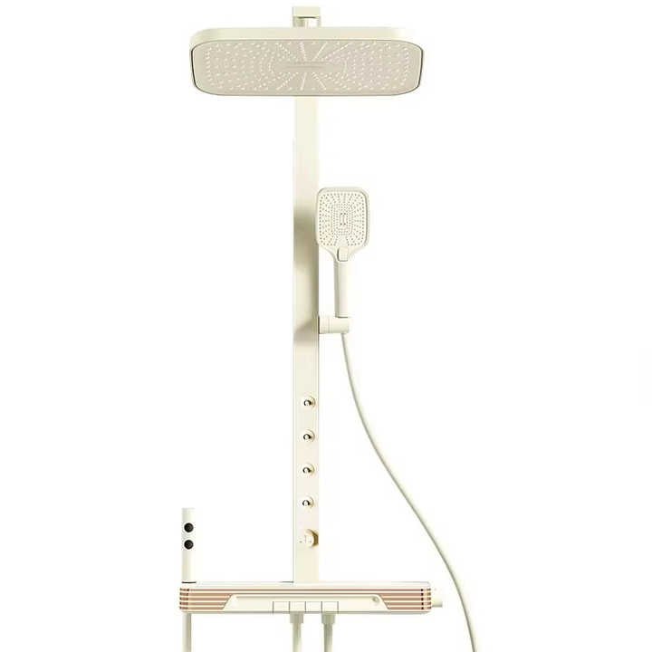 Bộ vòi sen hình chữ nhật kiểu dáng mới thời trang phù hợp cho phòng tắm gia đình - Daisan Store