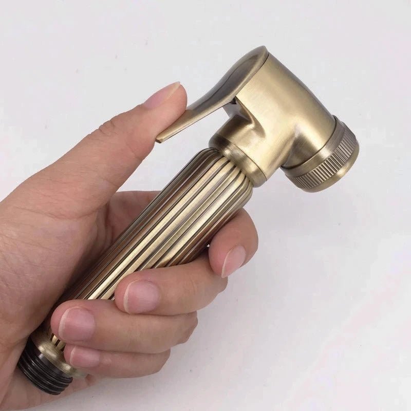 Bộ Vòi Xịt Vệ Sinh Cầm Tay Đồng Cổ Điển Tuqiu - Daisan Store