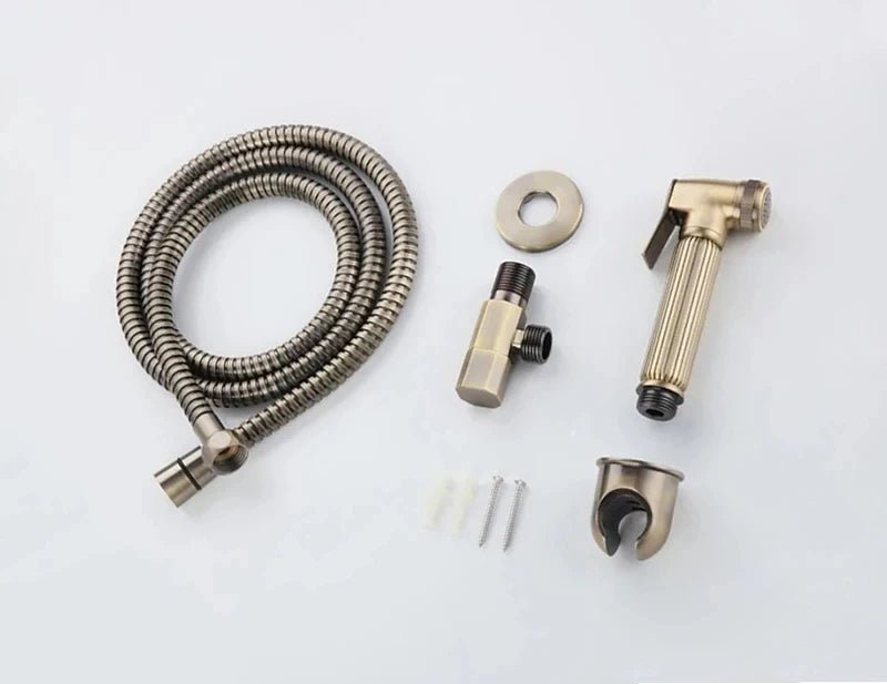 Bộ Vòi Xịt Vệ Sinh Cầm Tay Đồng Cổ Điển Tuqiu - Daisan Store
