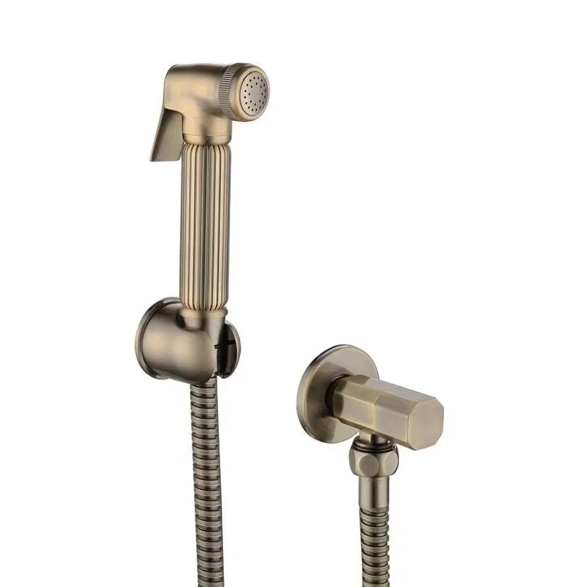 Bộ Vòi Xịt Vệ Sinh Cầm Tay Đồng Cổ Điển Tuqiu - Daisan Store