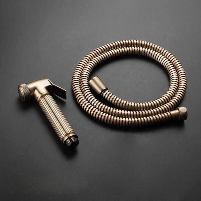 Bộ Vòi Xịt Vệ Sinh Cầm Tay Đồng Cổ Điển Tuqiu - Daisan Store