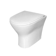 Bồn cầu đặt sàn hình chữ P Medyag MKZ - 45 lắp âm tường bằng sứ - Daisan Store