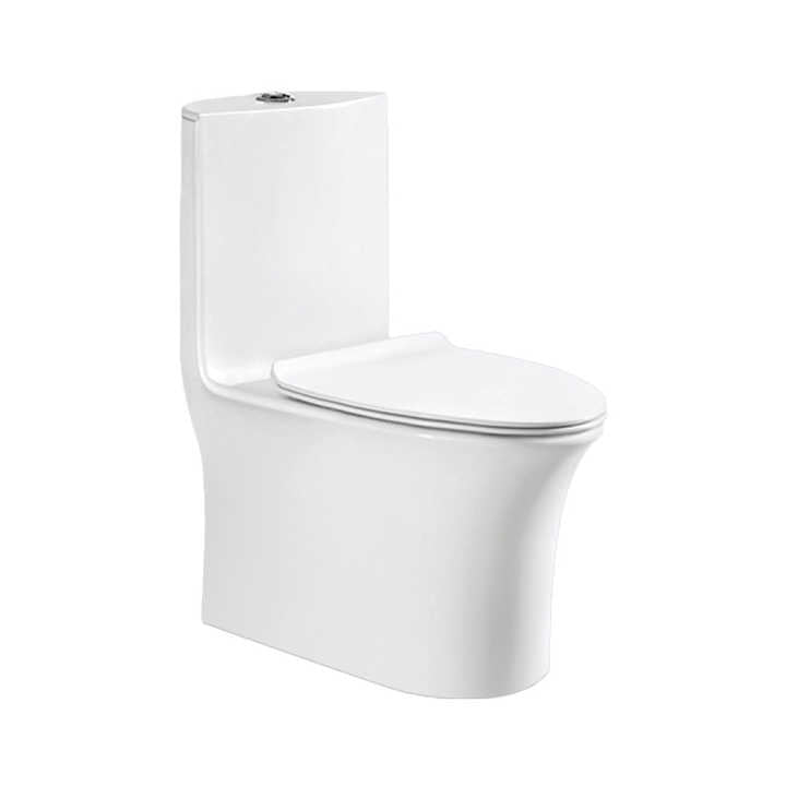 Bồn cầu Medyag YLZ - 1107 CE tiêu chuẩn phòng tắm bằng gốm tráng men Nano Ấn Độ Bồn cầu một khối mỏng - Daisan Store