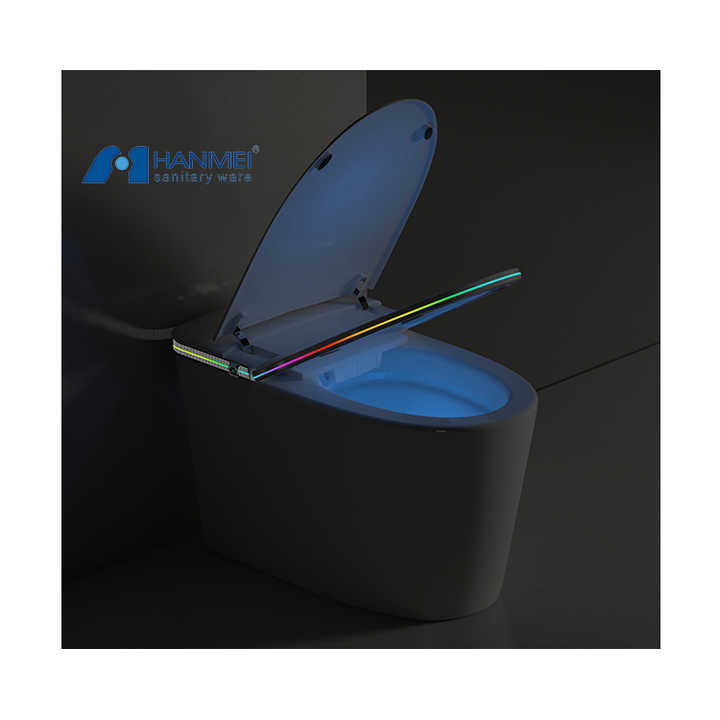 Bồn cầu thông minh tích hợp bồn cầu điện tử thông minh bằng gốm sứ nhiều màu sắc màu trắng - Daisan Store