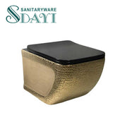 Bồn cầu treo tường phòng tắm sang trọng SDAYI Logo tùy chỉnh Thiết bị vệ sinh Gốm sứ Vàng Bồn cầu treo tường - Daisan Store