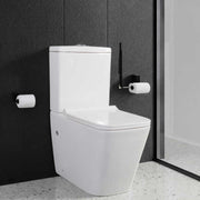 Bồn cầu vệ sinh bằng sứ kiểu Châu Âu, bồn cầu hai khối lắp sàn bằng sứ, bồn cầu hai khối lắp sàn bằng sứ cho phòng vệ sinh khách sạn - Daisan Store