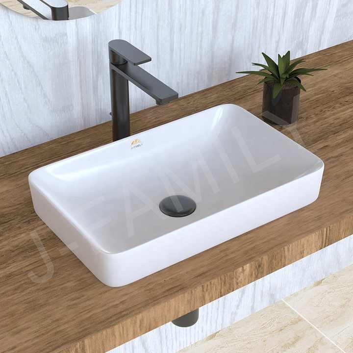 Bồn rửa mặt hình chữ nhật cho phòng tắm - Daisan Store