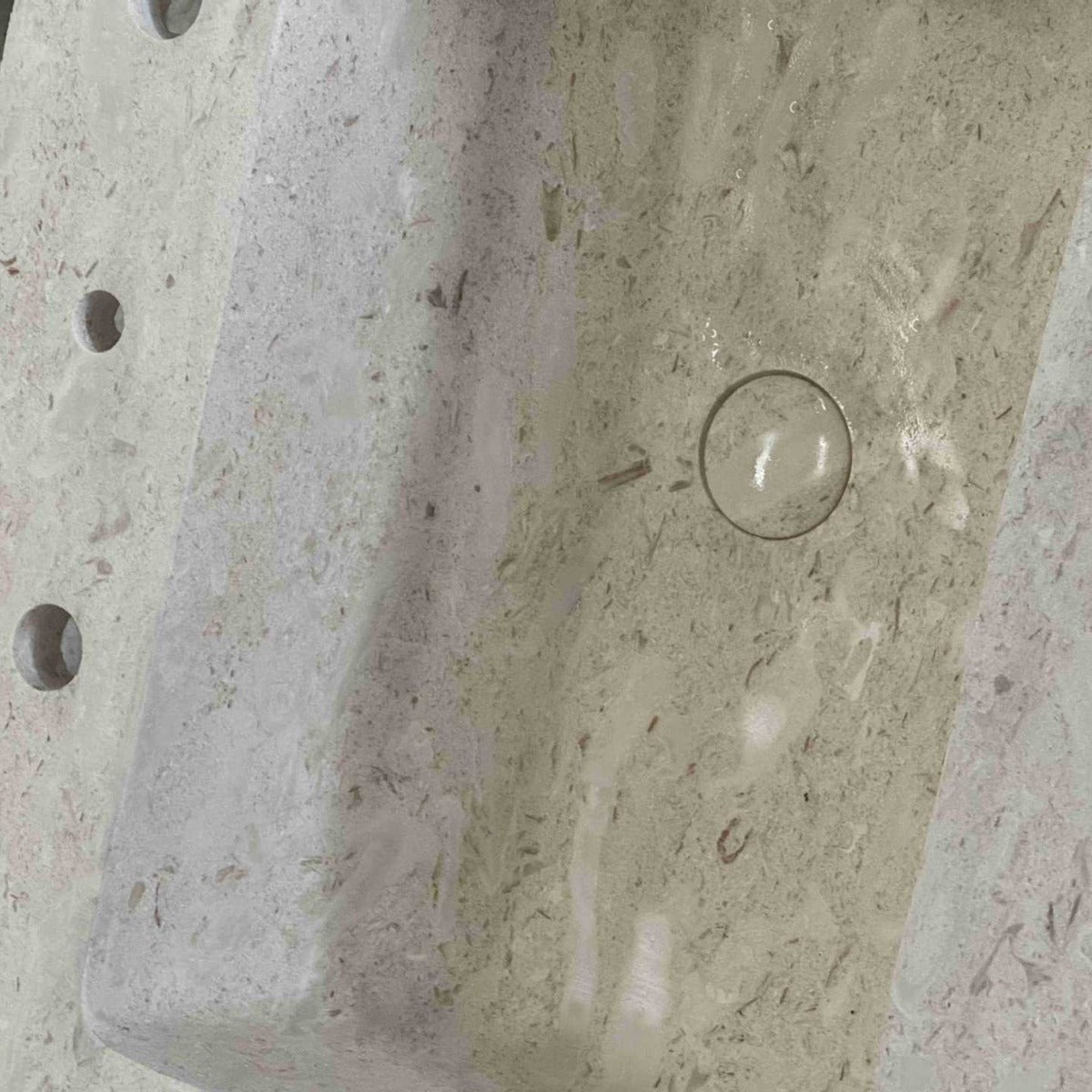 Bồn rửa tay đá cẩm thạch tự nhiên DTH hiện đại - Daisan Store