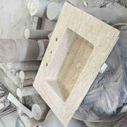 Bồn rửa tay đá cẩm thạch tự nhiên DTH hiện đại - Daisan Store