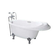 Bồn tắm ngọc trai đặt sàn bao gồm thanh tay vịn PPY1610HIPTES - Daisan Store