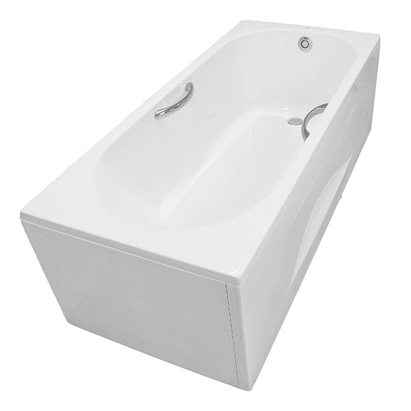 Bồn tắm nhựa có tay vịn. có yếm PAY1715HVCW_TVBF411 - Daisan Store