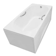 Bồn tắm nhựa có tay vịn và yếm PAY1515HVCW_TVBF411 - Daisan Store