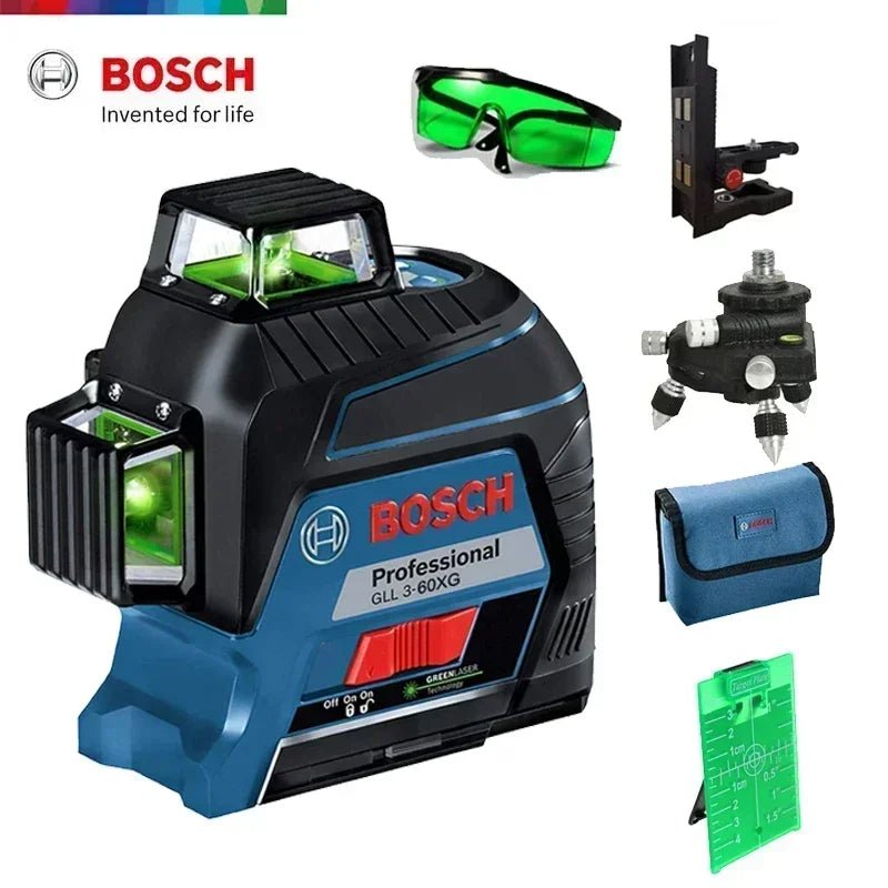 Bosch GLL3 - 60XG Máy Laser 12 Đường 360 Độ Chính Xác - Daisan Store