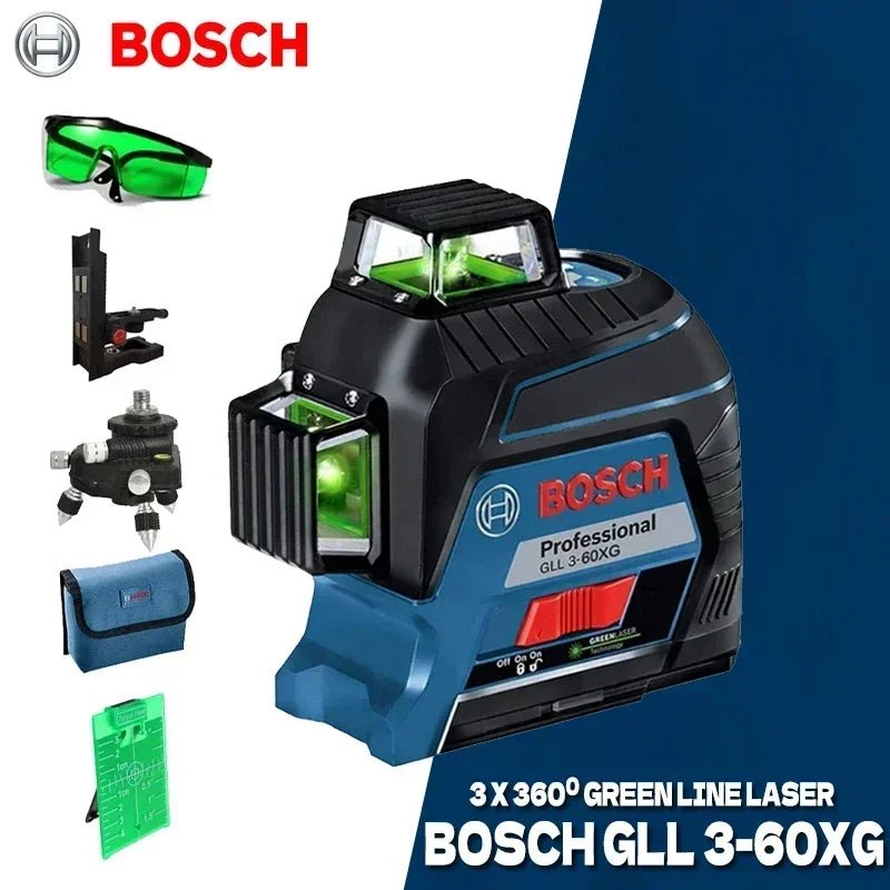 Bosch GLL3 - 60XG Máy Laser 12 Đường 360 Độ Chính Xác - Daisan Store