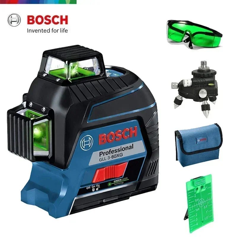 Bosch GLL3 - 60XG Máy Laser 12 Đường 360 Độ Chính Xác - Daisan Store