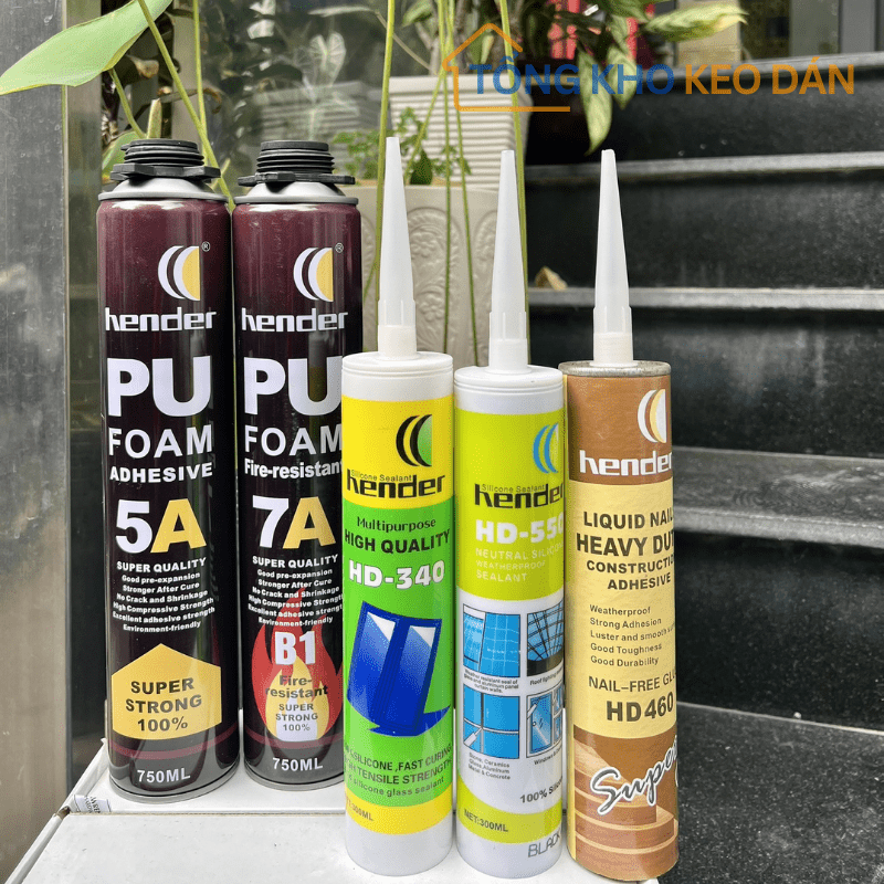 Bọt Nở Chống Cháy Hender PU5A - Daisan Store