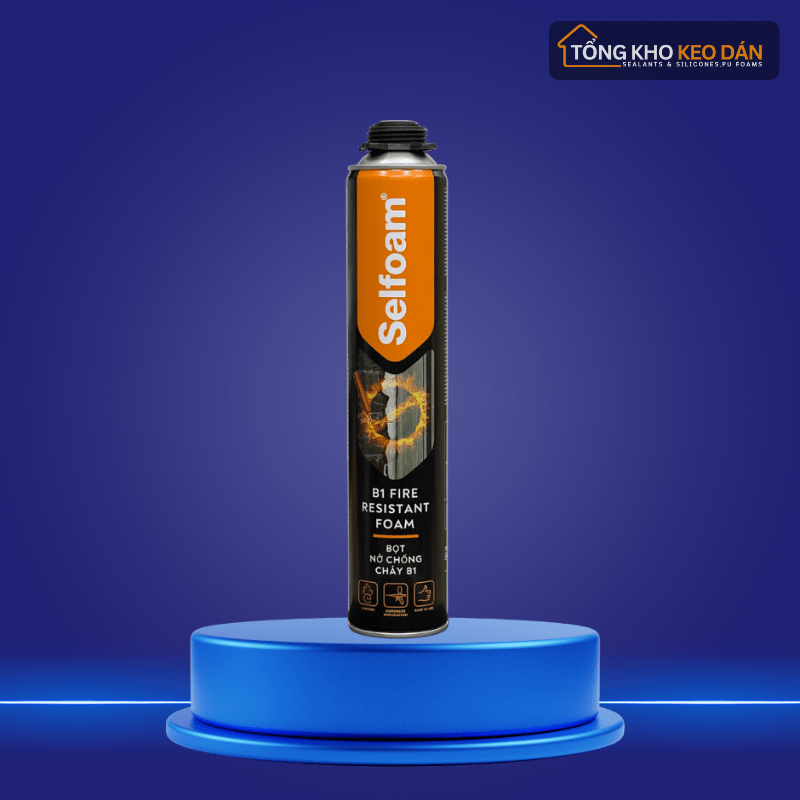 Bọt Nở Chống Cháy Selfoam B1 Foam Chống Cháy 750ml - Daisan Store