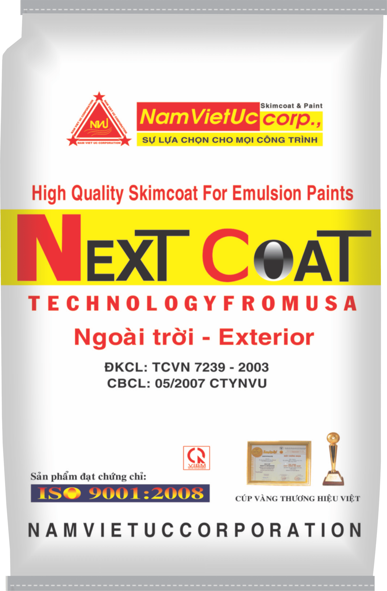 Bột Trét NEXT COAT Ngoại Thất Mịn Đẹp Chống Thấm - Daisan Store