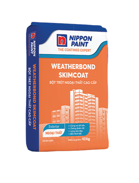 Bột Trét Ngoại Thất Dự Án Nippon Weatherbond Kimcoat - Daisan Store