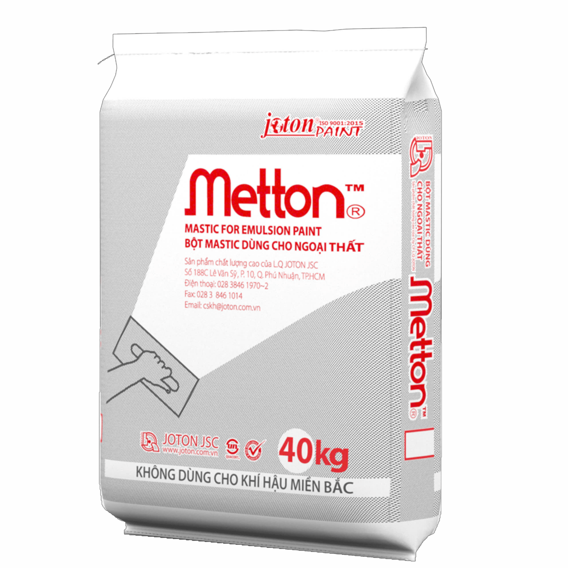 Bột trét ngoại thất Joton Metton 40Kg - Daisan Store