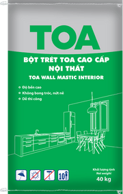 Bột Trét TOA Nội Thất Wall Mastic Interior 40KG - Daisan Store