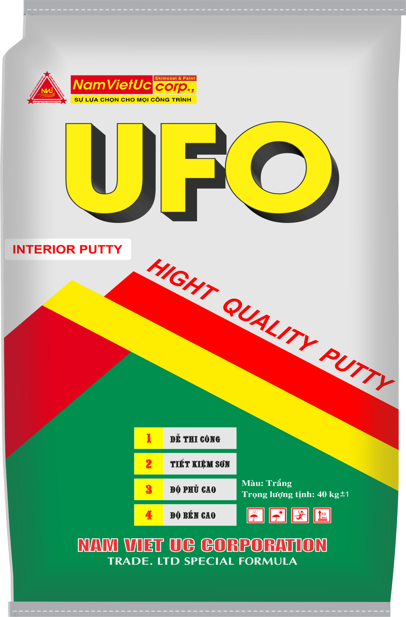 Bột Trét Tường UFO - Hoàn Hảo Cho Nội Thất - Daisan Store