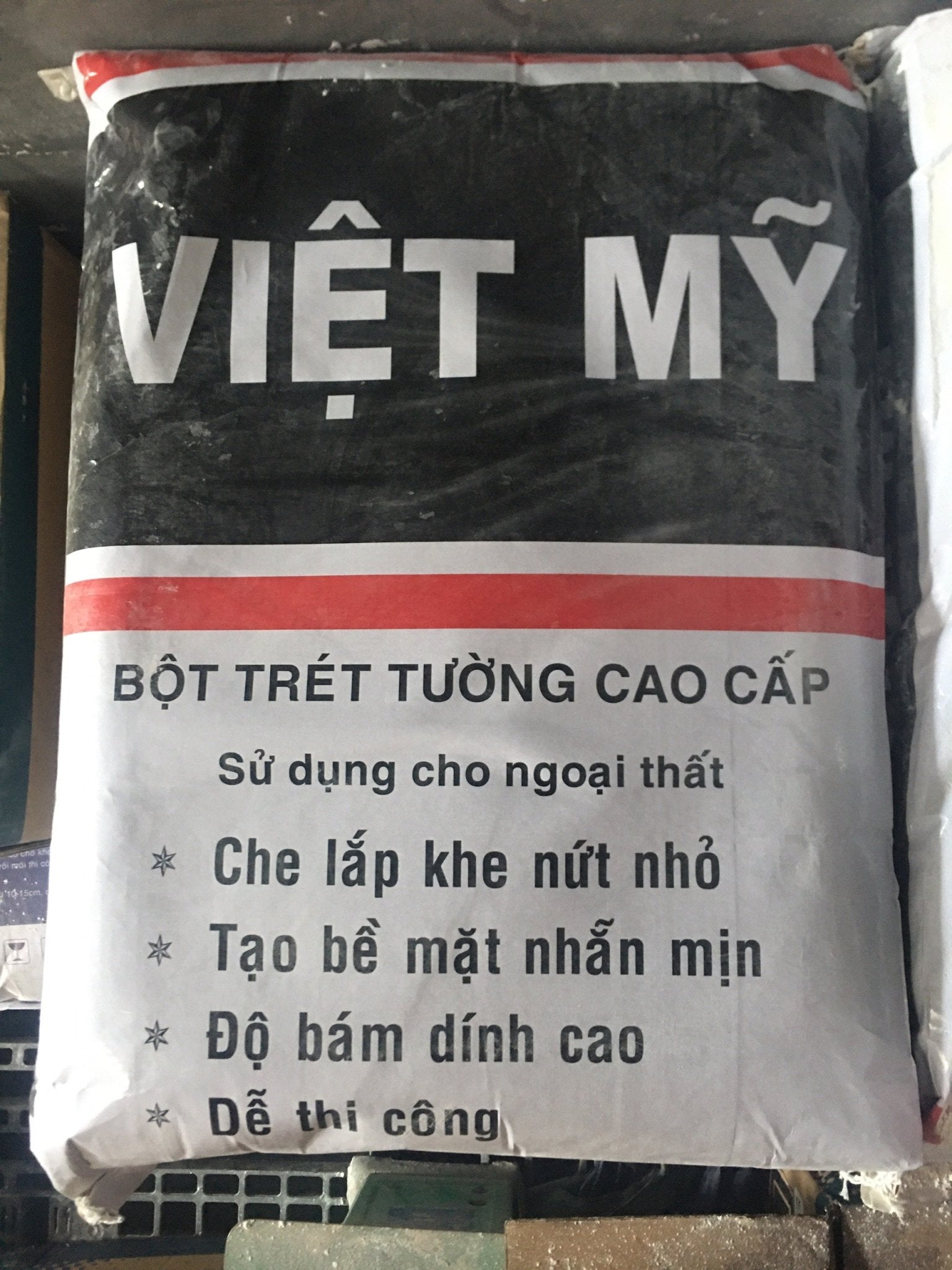 Bột trét Việt Mỹ ngoại thất 40kg - Daisan Store