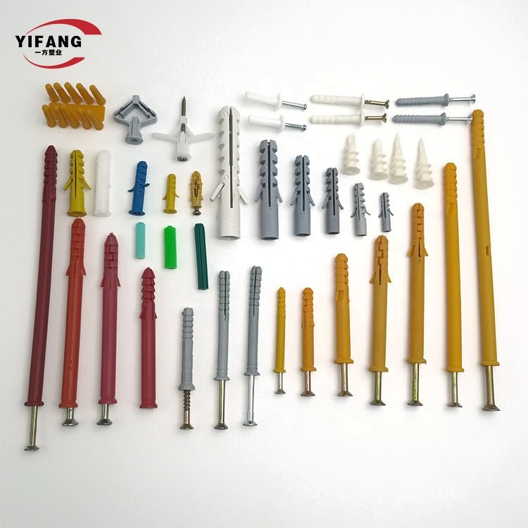 Bu lông nở nhựa 8mm tường khô màu vàng - Daisan Store