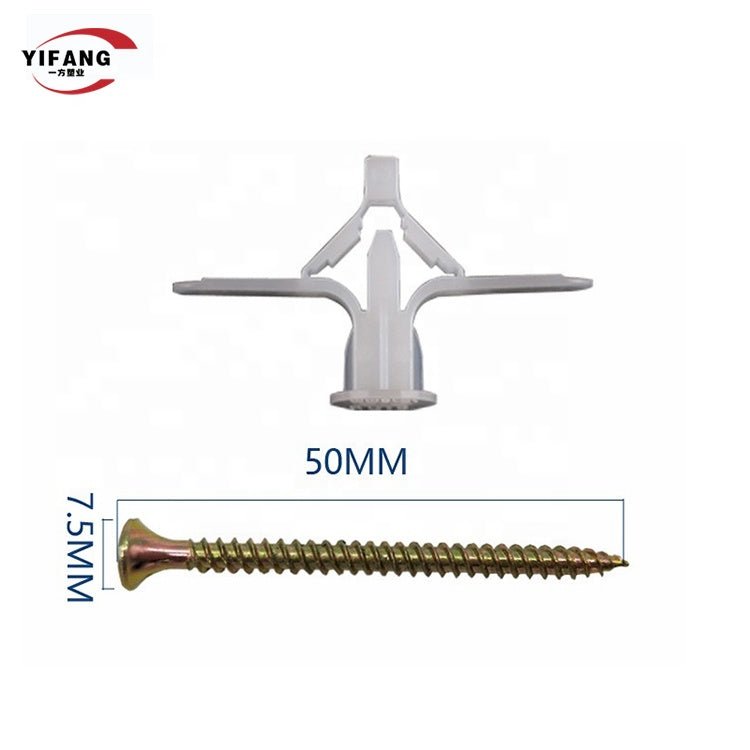 Bulông nở nhựa nylon 13*30 cho tấm thạch cao - Daisan Store