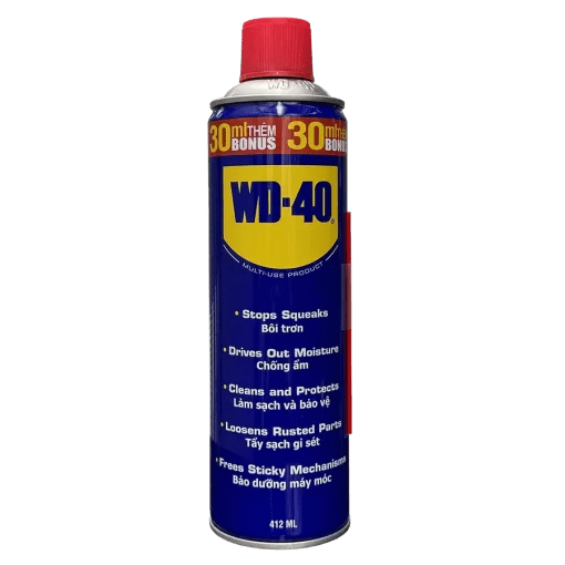 Chai Xịt Chống Rỉ Sét Bôi Trơn WD - 40 412ml - Daisan Store