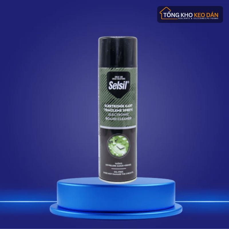 Chai xịt tẩy rửa bo mạch Selsil Circuit - Daisan Store
