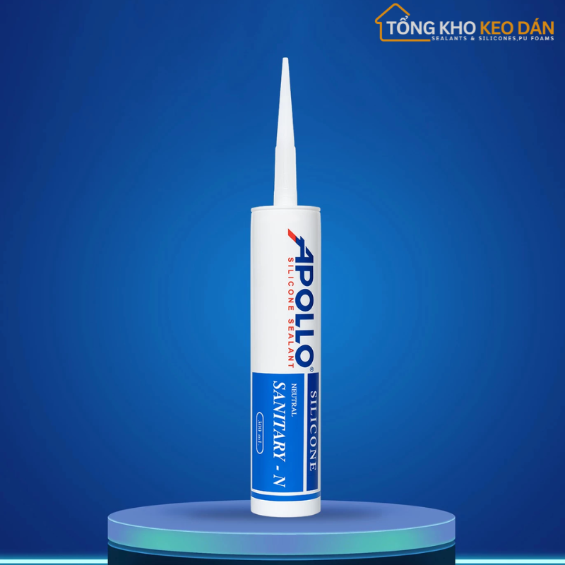 Keo silicone chống nấm mốc Apollo Sanitary N
