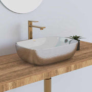 Chậu rửa mặt nghệ thuật màu bán chạy Chậu rửa mặt bằng gốm cho tủ bếp - Daisan Store