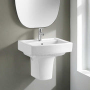 Chậu rửa mặt treo tường bằng sứ vệ sinh bán chạy Chậu rửa mặt treo tường bằng sứ màu trắng cho khách sạn - Daisan Store