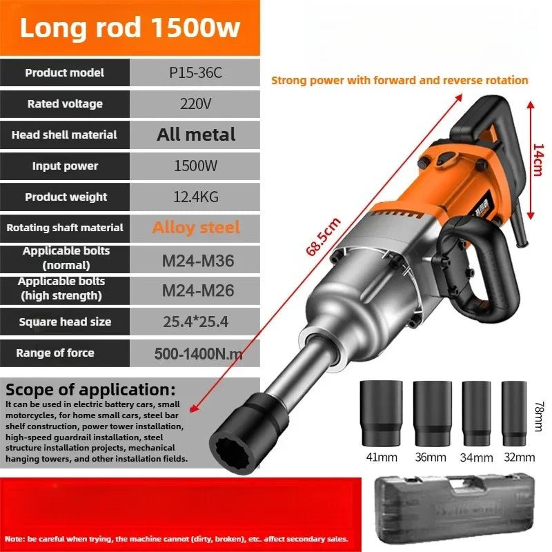 Cờ Lê Điện 220V Hiệu Suất Cao Công Nghiệp Mô Men Lớn - Daisan Store