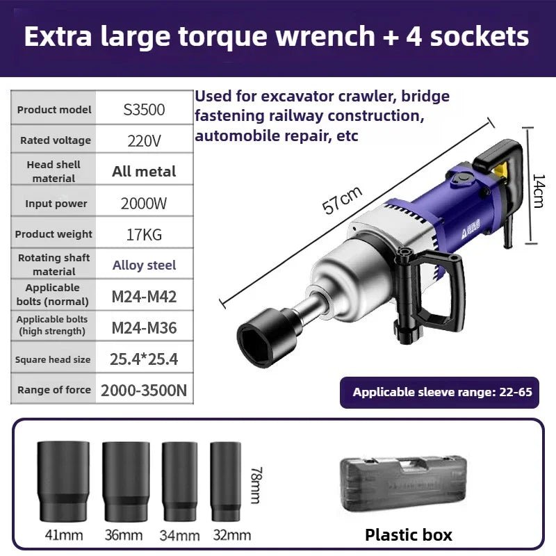 Cờ Lê Điện 220V Hiệu Suất Cao Công Nghiệp Mô Men Lớn - Daisan Store