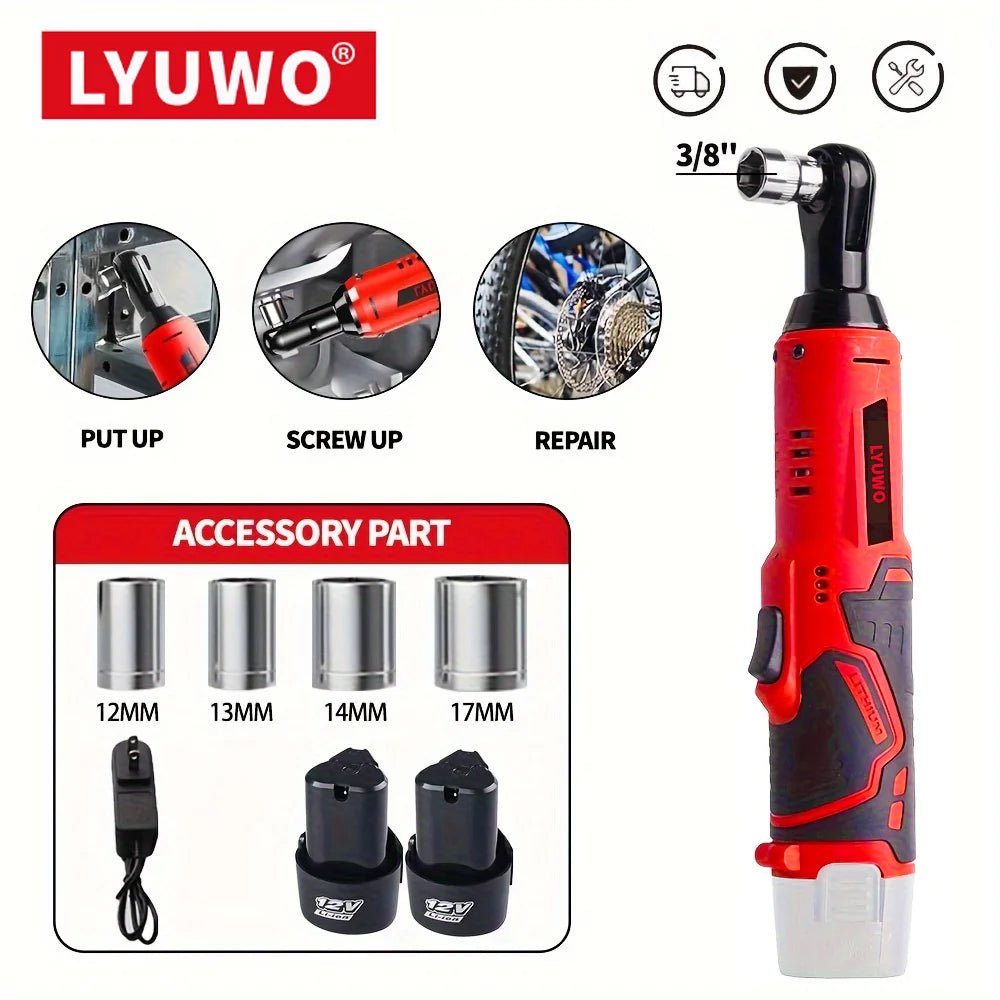 Co Le Dien Goc 90 Do 12V Pin Lithium Nho Gon Cho Khoang Hep - Daisan Store