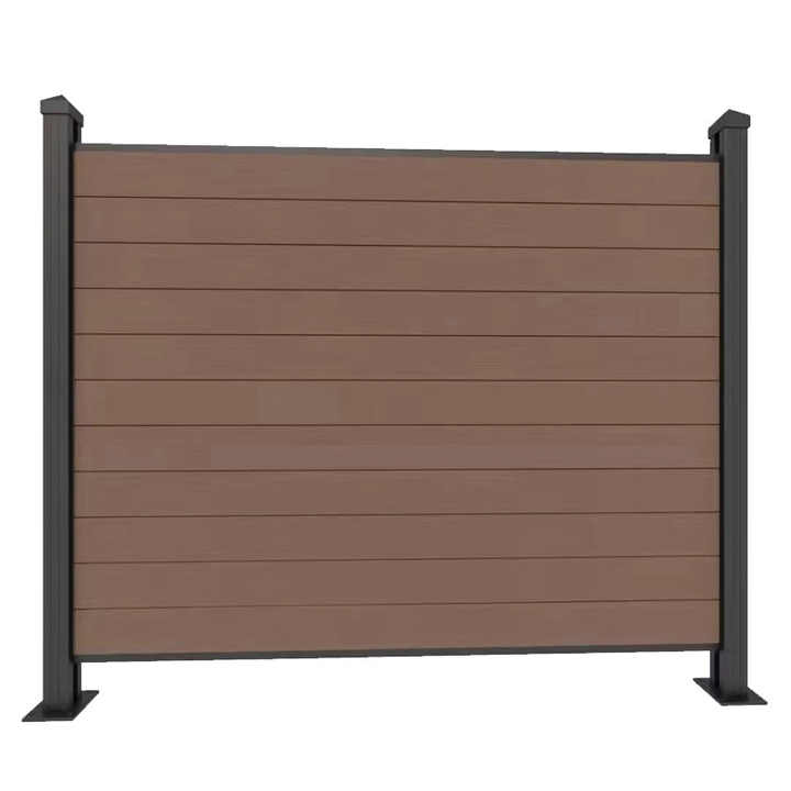 Cổng hàng rào gỗ nhựa composite lắp đặt dễ dàng, riêng tư cho sân vườn - Daisan Store