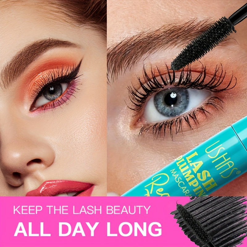 Mascara Ushas Dài Mi, Cong Vút, Bền Màu 24H, Chống Nước