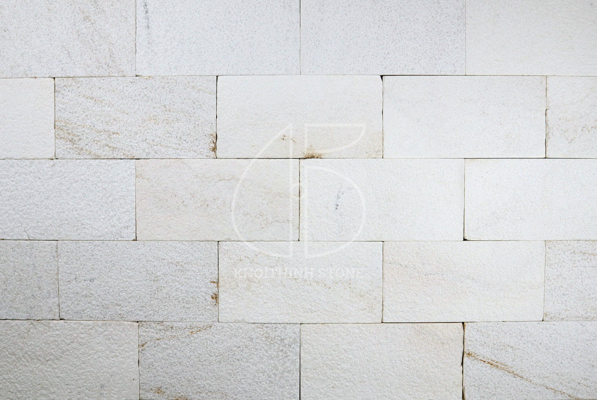 Đá Băm Vuông Cạnh Trắng Sữa Giả Cổ Sang Trọng - Daisan Store