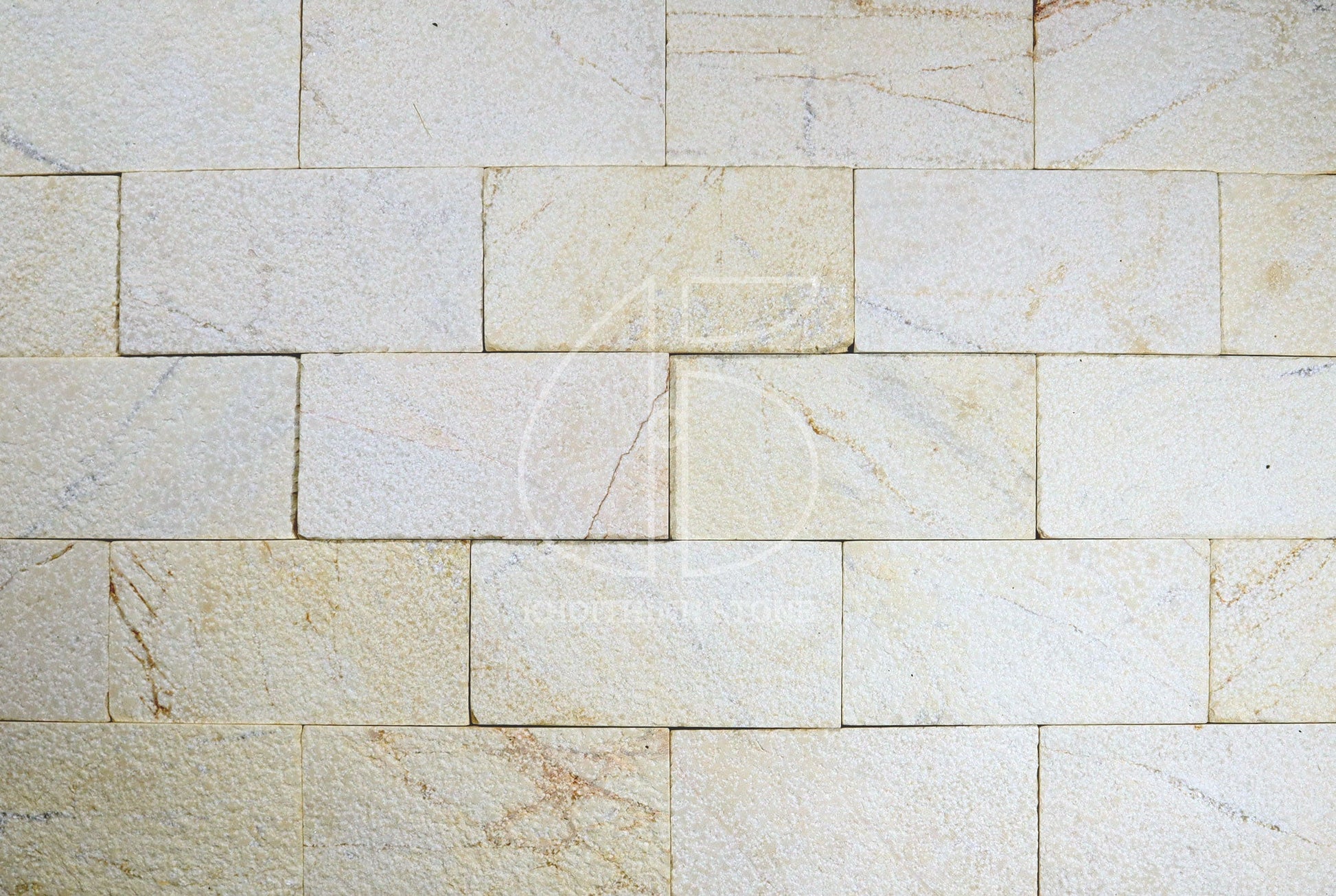 Đá Băm Vuông Cổ Điển Vàng Sang Trọng - Daisan Store