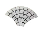 Đá granite hình quạt trắng tùy chỉnh cho lát sàn ngoài trời - Daisan Store