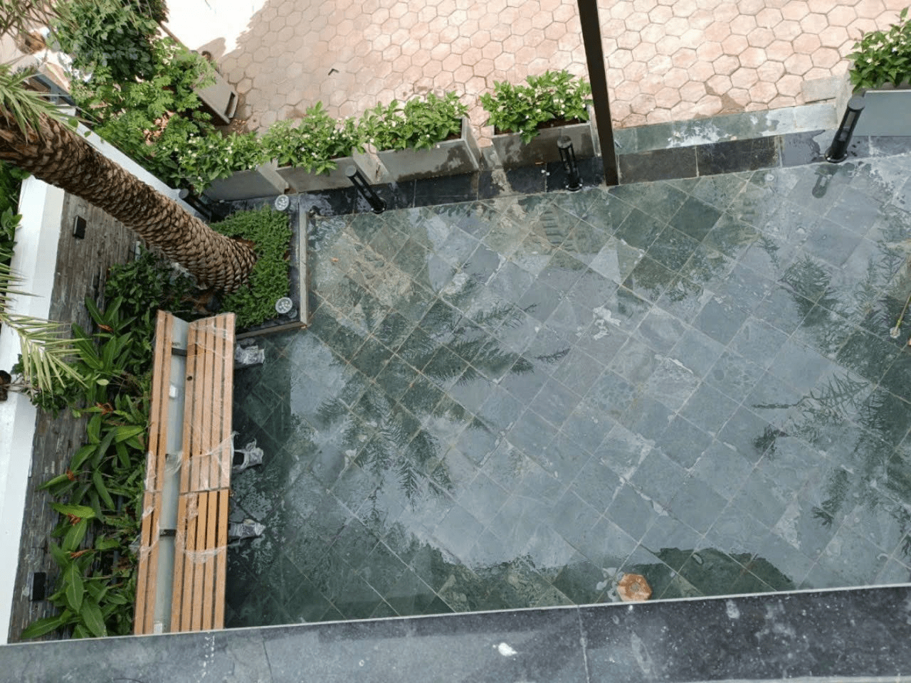 Đá mài xanh 30x30x1,8 - Daisan Store