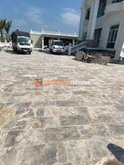 Đá Marble Vân Vàng Lát Sân: Nâng Tầm Sang Trọng Cho Không Gian Ngoại Thất - Daisan Store