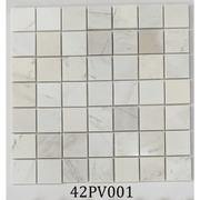Đá Mosaic trắng sữa chip 42x42 42PV001 - Daisan Store