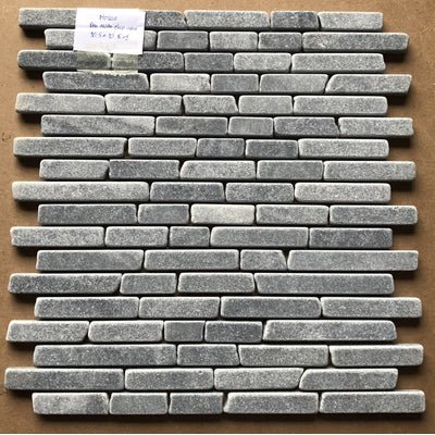 Đá Mosaic tự nhiên rung đen NA 15mm LUX - 15QR004 - Daisan Store