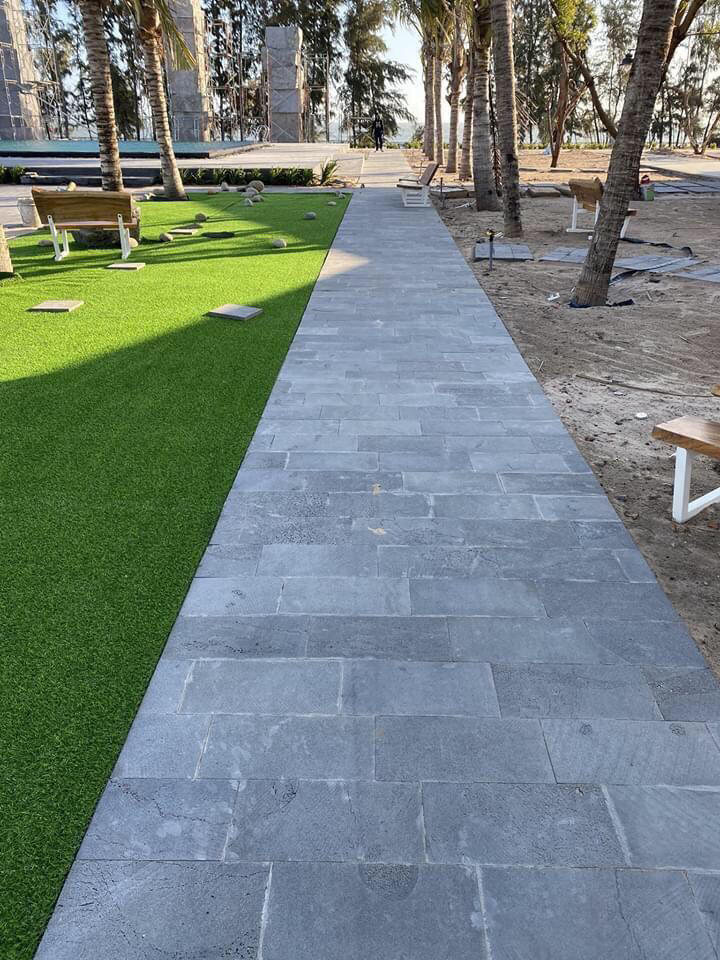 Đá ong xám lát sân 30×60 - Daisan Store