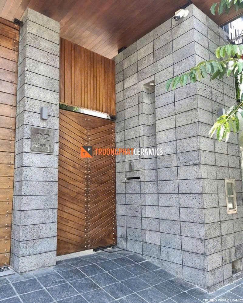 Đá ong xám ốp tường 15×30 - Daisan Store