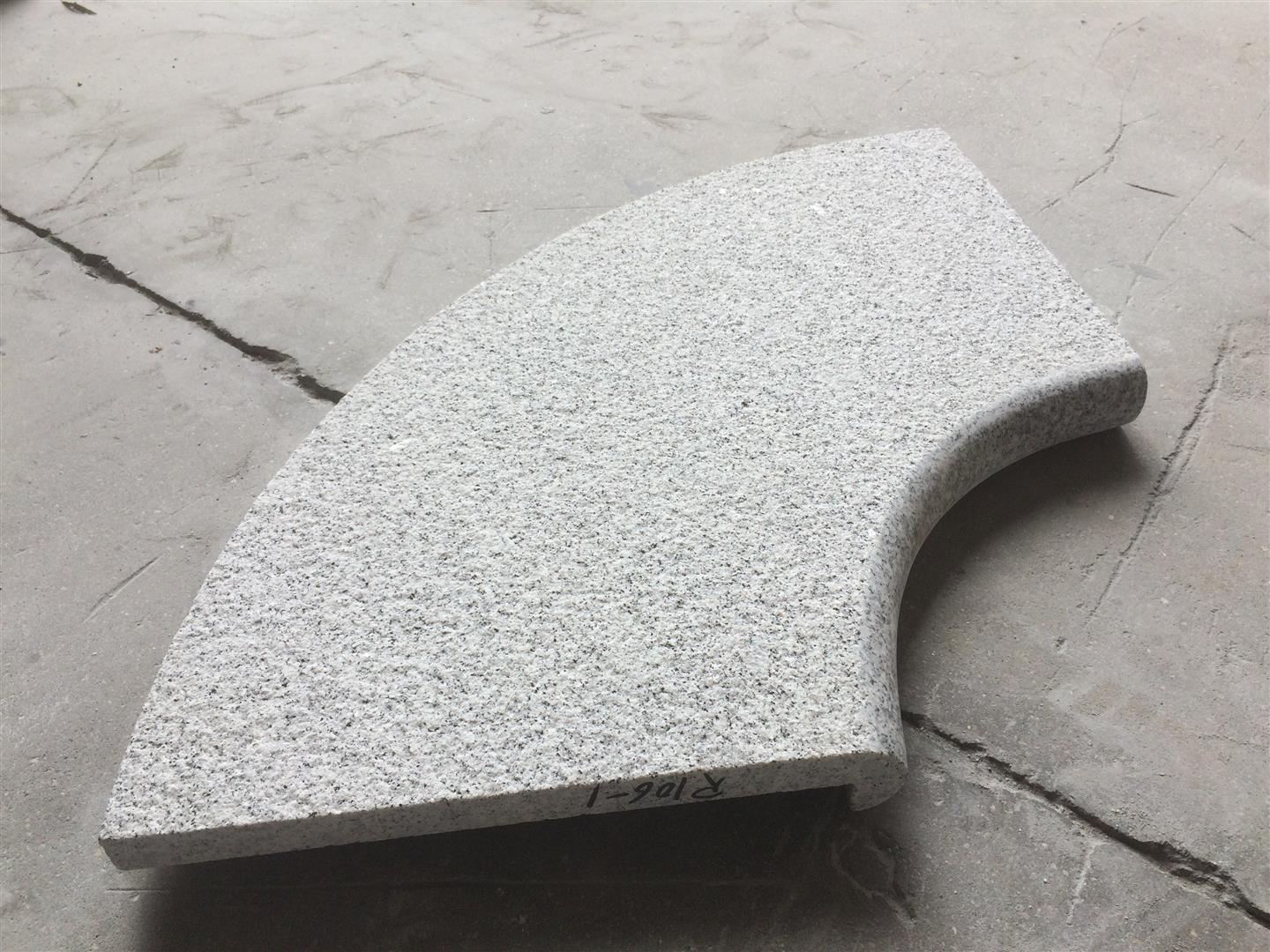 Đá ốp bo viền bể bơi chống trơn màu xám nhạt G603 Granite Flamed - Daisan Store