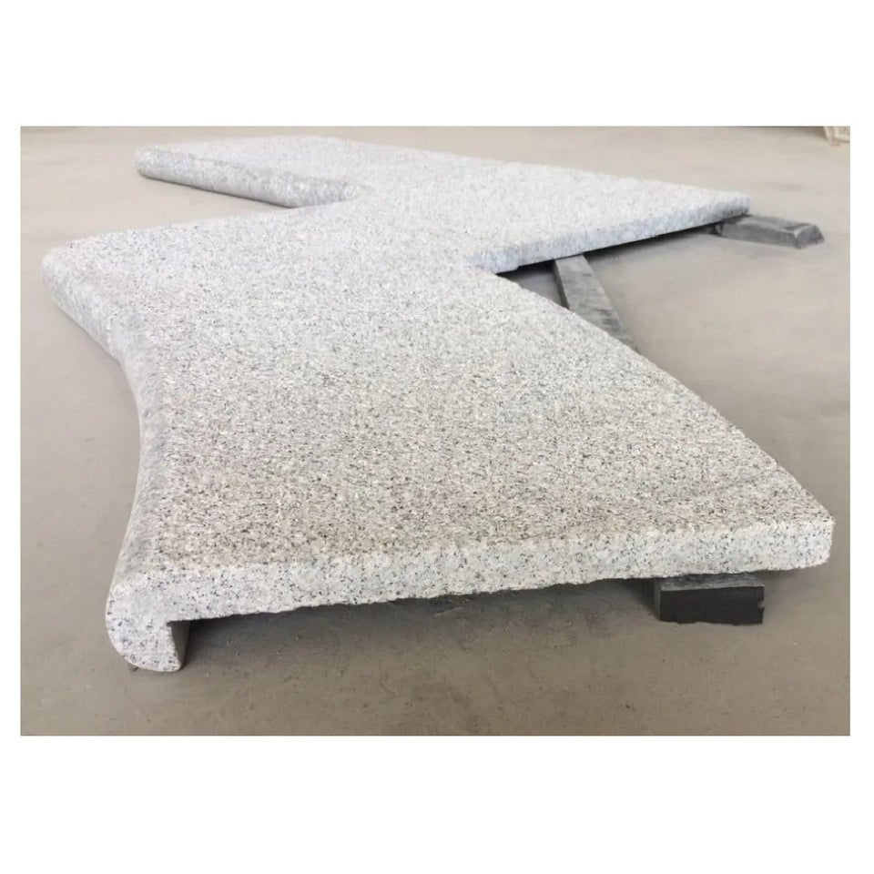 Đá ốp bo viền bể bơi chống trơn màu xám nhạt G603 Granite Flamed - Daisan Store